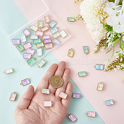 56шт 14 цвета подвески из сплава стекла&nbsp;FIND-PH0027-90