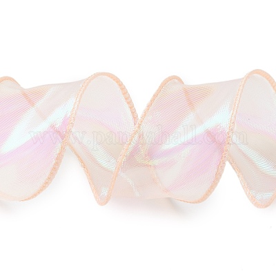 Переливающаяся лента из пряжи «рыбий хвост» для изготовления бантов OCOR-B004-02A-02-1