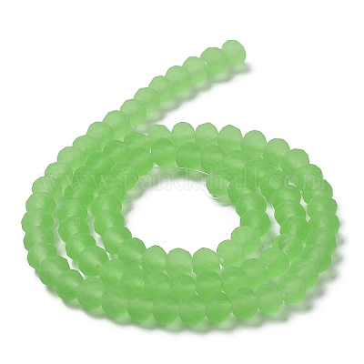 Прозрачные стеклянные бусины&nbsp;X1-EGLA-A034-T8mm-MD09-1