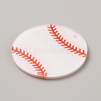 Акриловые подвески&nbsp;MACR-WH0007-124-1