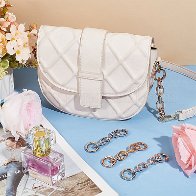 4 шт. 2-цветный алюминиевый удлинитель для ремня сумки с поперечными звеньями&nbsp;FIND-UN0003-94-1