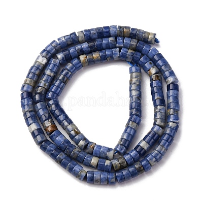 Природный содалит бисер нитей&nbsp;G-H230-72-1