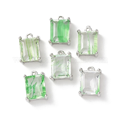 Латунь стекло амулеты&nbsp;KK-Z141-12P-1