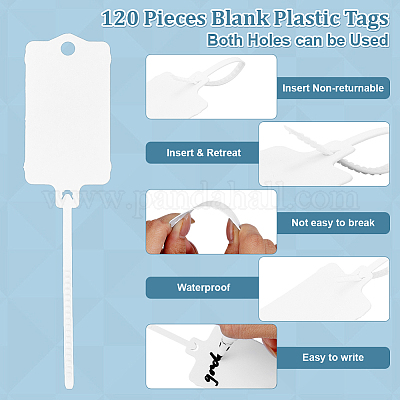 Пластиковые кабельные стяжки для знаков&nbsp;LS-TOOL-WH0165-39-1