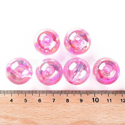 Прозрачные акриловые бусины MACR-S370-B20-708-1