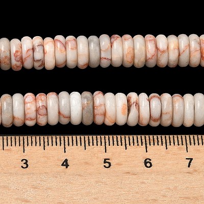 Бусы из натурального красного камня&nbsp;G-G329-A09-3x8mm-1