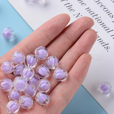 Прозрачные акриловые бусины&nbsp;LS-TACR-S152-07A-SS2114-1