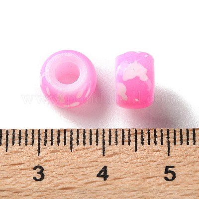 Европейские бусины из АБС-пластика&nbsp;KY-G033-01A-03-1