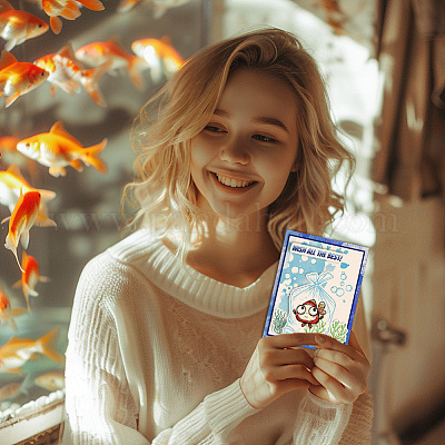 Прозрачные штампы из ПВХ с летней тематикой&nbsp;DIY-WH0631-0222-1