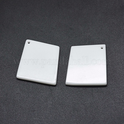 Непрозрачные стеклянные подвески&nbsp;G-O175-34-1