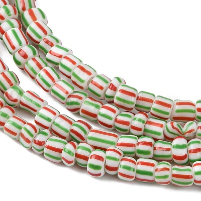 Бусы лэмпворк ручной работы&nbsp;BLOW-K001-01B-01-1