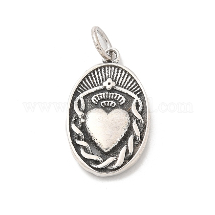 925 стерлингов серебряные подвески STER-R008-04AS-06-1