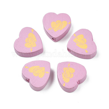 Бусины из клена&nbsp;WOOD-Q030-88D-1