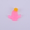 Transparent Resin Cabochon, Cactus, Pink, 20.5x21x6.5mm