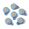 Silicone Beads, Hot Air Balloon Pattern, 29x22x7.5mm, Hole: 3mm