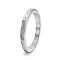 304 Stainless Steel Rotatable Finger Ring for Women Men, Fidget Spinner Ring for Calming Worry Meditation, Stainless Steel Color, 2.5mm, US Size 7(17.3mm)
