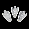 Natural Quartz Crystal Display Decorations, Angel, 48~52x30~32x18~20mm