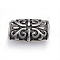 304 Stainless Steel Beads, Column, Antique Silver, 24x14mm, Hole: 8.5mm
