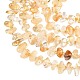 Природный цитрин бисер нитей&nbsp;G-F821-A01-01-5