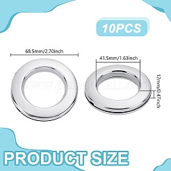 10 шт. ПП кольца для штор&nbsp;DIY-GA0007-59C