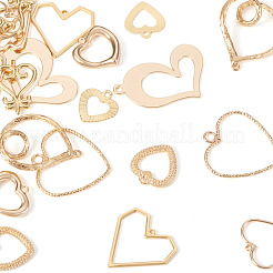 20шт 10 стиля латунные подвески&nbsp;KK-TA0002-51