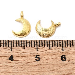 925 серебряный кулон в виде луны с текстурированной поверхностью&nbsp;STER-K188-09B-G