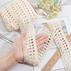 Бахрома из хлопкового кружева&nbsp;OCOR-AR0001-25