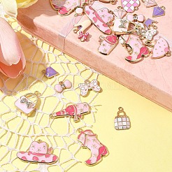 28шт 14 стиля подвески из сплава с эмалью&nbsp;ENAM-FS0002-25