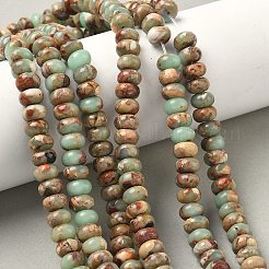 Натуральные бусины из аква терра яшмы&nbsp;G-S366-013C