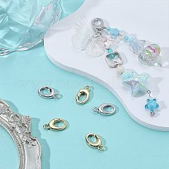 6 шт. 2-х цветные латунные кольца для пружинных затворов&nbsp;FIND-SC0010-93