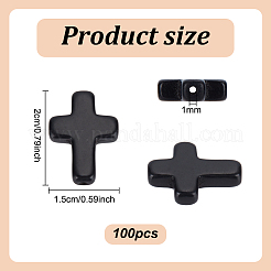 Синтетические бирюзовые бусины&nbsp;TURQ-HY0001-07A