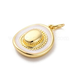 Латунь эмаль подвески&nbsp;KK-Q098-28G-B