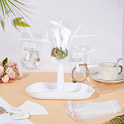 1 набор бумажных резинок для волос с карточками&nbsp;AJEW-WR0002-30