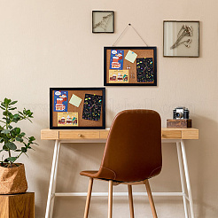 Прямоугольная пробковая доска объявлений&nbsp;AJEW-WH0609-283