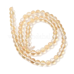 Прозрачные стеклянные бусины гальваническим пряди&nbsp;GLAA-T032-T6mm-C13