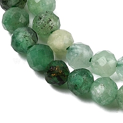 Натуральные изумрудные бисерные пряди&nbsp;G-Z106-A02-3mm-01