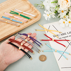 12шт. 12-х цветные нейлоновые шнуры-слайдеры&nbsp;MAK-GO0001-05