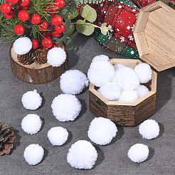 24 шт. 2 вида шерстяных мягких помпонов&nbsp;DIY-SC0031-39