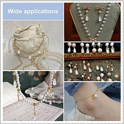 84 шт. 7 подвески из АБС-пластика с имитацией жемчуга&nbsp;KY-CA0001-23