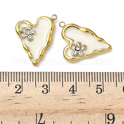 Нержавеющая сталь 304 с эмалированными подвесками из хрустальных страз&nbsp;STAS-G362-03G