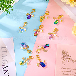 Стеклянная подвеска в форме слезы&nbsp;PALLOY-TAC0128