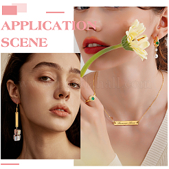 32 шт. 2-х цветные латунные соединительные подвески&nbsp;FIND-BC0013-06