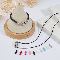 1 комплект ожерелий в виде флаконов духов из нержавеющей стали&nbsp;NJEW-FH0001-27