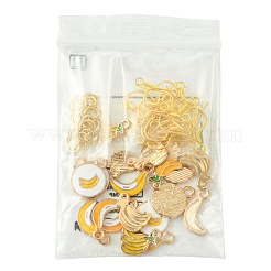 Серьги-подвески в форме банана своими руками&nbsp;DIY-FS0006-04