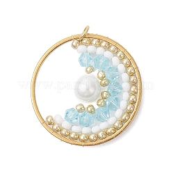 3 шт. подвески из стеклянных бусин&nbsp;PALLOY-MZ01008