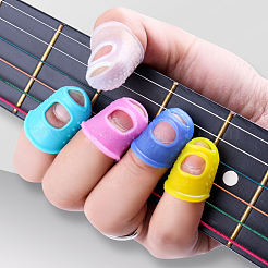 Пластиковые самоклеящиеся этикетки для карт нот на гитаре&nbsp;AJEW-AN0007-32