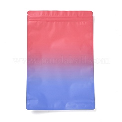 Двухцветные прямоугольные пластиковые подарочные пакеты с замком-молнией&nbsp;OPP-B006-01B-03