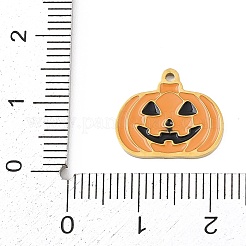 Эмалевые подвески из нержавеющей стали 304 на Хэллоуин&nbsp;LS-FIND-I068-01G-06