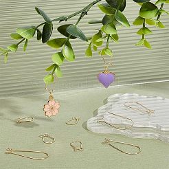 400 шт. 2 размера железные серьги-кольца фурнитура для сережек&nbsp;IFIN-CA0001-58