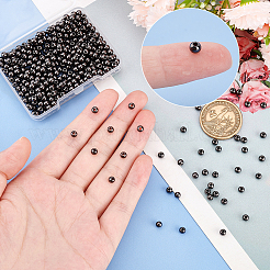 500 шт. латунные бусины с покрытием стойки&nbsp;KK-PH0005-31B